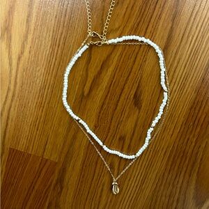 Beachy Lot of 2 Costume Necklaces